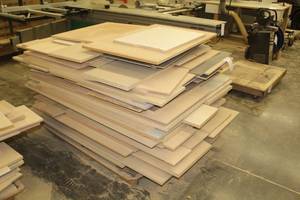lot 590 image: Lot of (1 Pallet) Scrap Wood