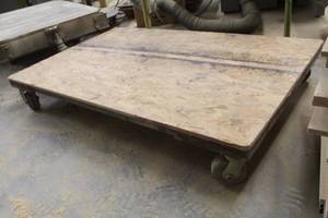 lot 315 image: 63x40 Wood Dolly