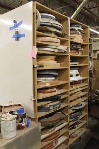 lot 593 image: 3M PVC Banding, Banding Rack