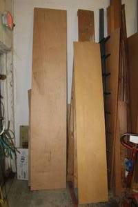 lot 1003 image: Apple Plywood, Assorted Lumber