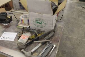 lot 1032 image: Hand Tools, Misc. Workstation Items