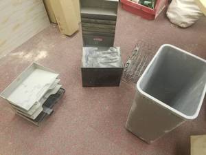 lot 937 image: Desk Organizers, Wall-Mount Organizer, Waste Basket