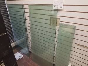 lot 919 image: Lot of (14) Glass Sheets