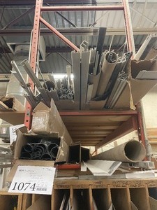 lot 1074 image: 12 Aluminum Extrusions