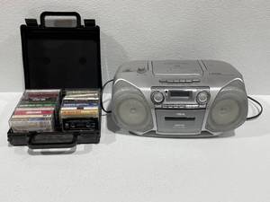 lot 62 image: CDCassette Player and Cassettes