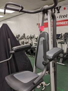 lot 27 image: Golds Gym fold away exercize machin...