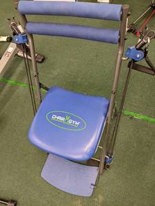 lot 57 image: Chair gym arm exercize machine...