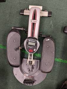 lot 58 image: FitDesk adjustable stationary pedal...