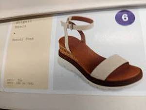 lot 80 image: a new day new ladies sandals Abigai...
