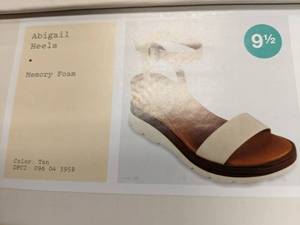 lot 88 image: a new day new ladies sandals Abigai...