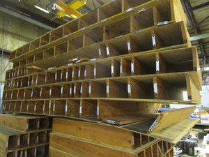 lot 25 image: Wooden Cubbies