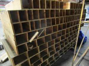 lot 26 image: Wooden Cubbies