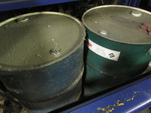 lot 62 image: Barrels - Dark Metal Working, Tranny - Partial