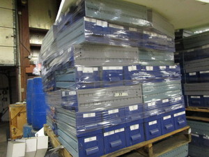 lot 37 image: Metal Parts Cabinet