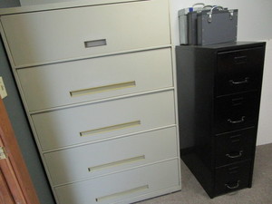 lot 116 image: Lateral Files, Filing Cabinet