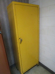 lot 117 image: Single Door Cabinet