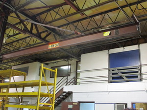 lot 122 image: Bushman Jib Crane - No Hoist