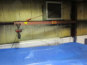 lot 124 image: Bushman Jib Crane 12 Ton