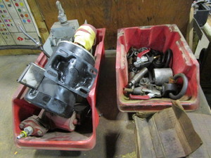 lot 131 image: Electric Motor, Trolley Swivels