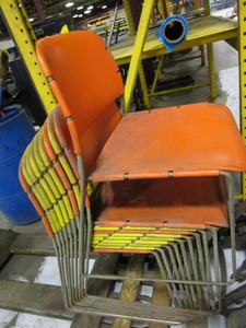 lot 149 image: Stacking Chairs