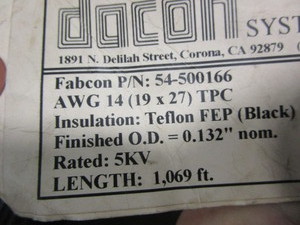 lot 161 image: AWG 14 Roll of Wire