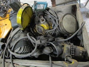 lot 167 image: Hoists & Trolleys For PARTS