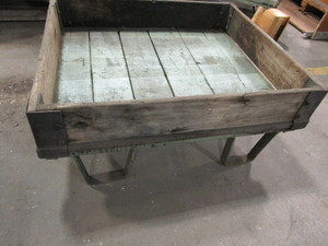 lot 175 image: Vintage Industrial Pallet Platform