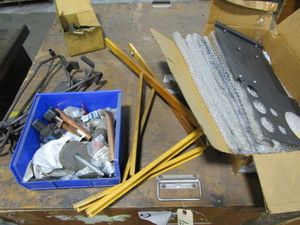 lot 177 image: Machine Panels, Clamps, Brackets