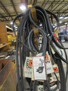 lot 193 image: V-Belts & Stand