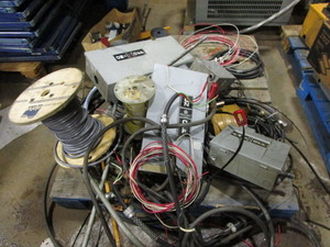 lot 214 image: Electrical Boxes & Wire