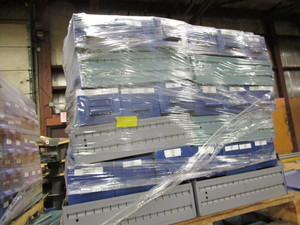 lot 221 image: Pallet of Metal Parts Drawers