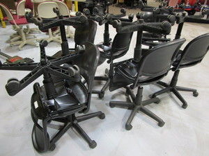 lot 234 image: Roller Office Chairs, Qty 12