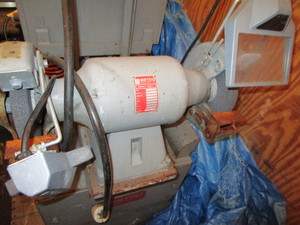 lot 282 image: Commercial Double Wheel Grinder