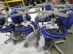 lot 333 image: Roller Office Chairs, Qty 12
