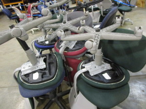 lot 347 image: Roller Office Chairs, Qty 12
