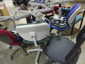 lot 348 image: Roller Office Chairs, Qty 12