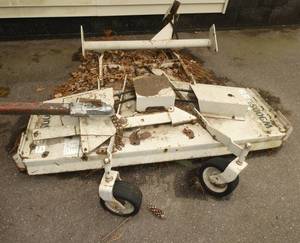 Woods finish mower - was used with the Allis Chalmers