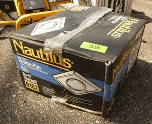 New in box Nautilus bathroom heater fan
