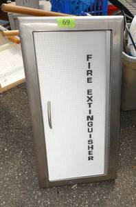 Commercial Fire Extinguisher cabinet with Fire Extinguisher
