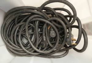 Two heavy appliance cables 10 AWG 600V Sun and Water resistant