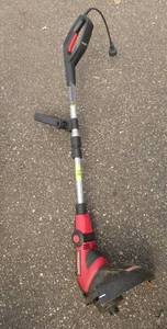 Electric 12 inch weed trimmer