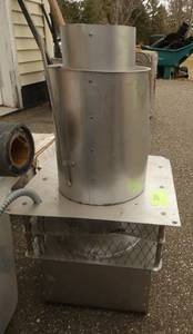Power exhaust vent