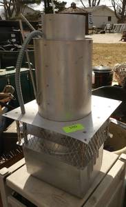 Power exhaust vent
