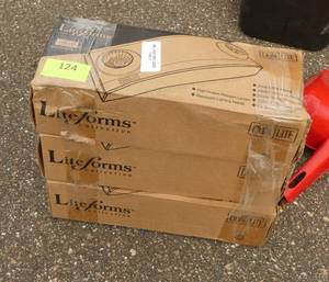 3 New in box emergency lighting fixtures