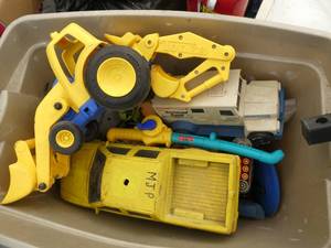 Large tote full of toys