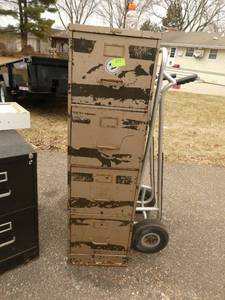 4 drawer metal file cabinet