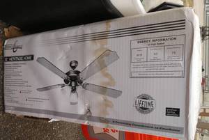 New in box ceiling fan