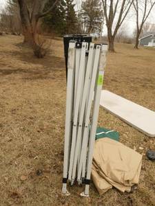 ez-up canopy w green top