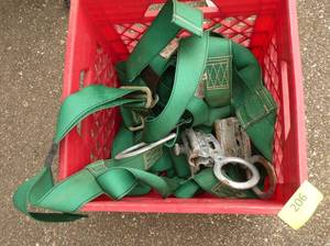 two safety harnesses