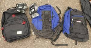 3 backpacks